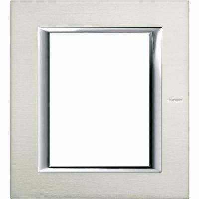 Axolute - Ramka Protokątna 3+3 Moduły Brushed Aluminium Ha4826Xc Produkt Wycofany LEGRAND (HA4826XC)